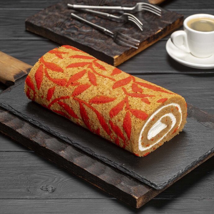 Рулет морковный