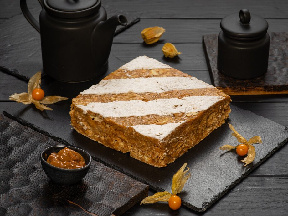 Торт «Наполеон карамельный»