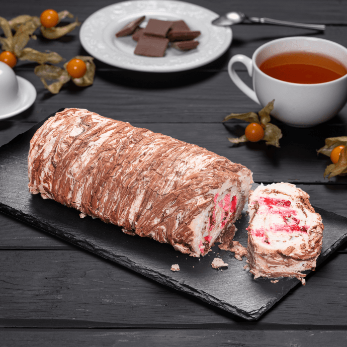 Рулет меренговый